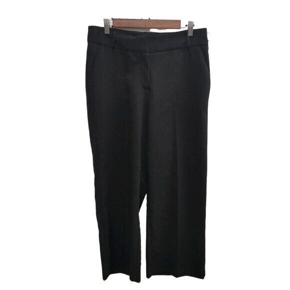 Cynthia Rowley Pants - Cynthia Rowley Womens Size 8 Black Solid Cropped Dress Pants